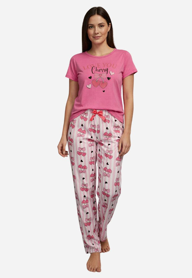 Pijama De Dama Blusa + Pantalon Ref. 51401-036