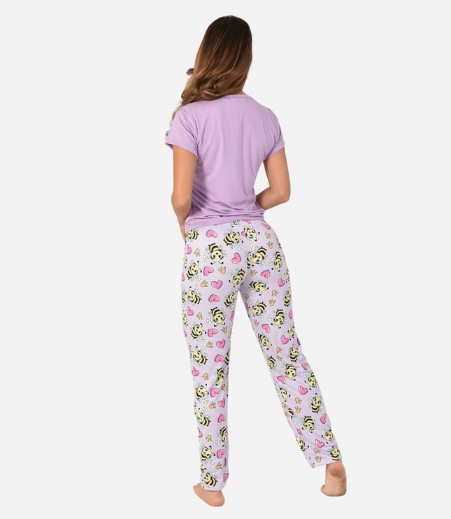 Pijama De Dama Blusa + Pantalon Ref. 51401-037