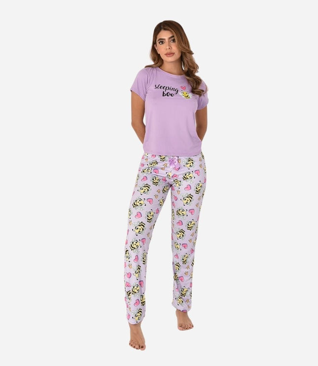 Pijama De Dama Blusa + Pantalon Ref. 51401-037