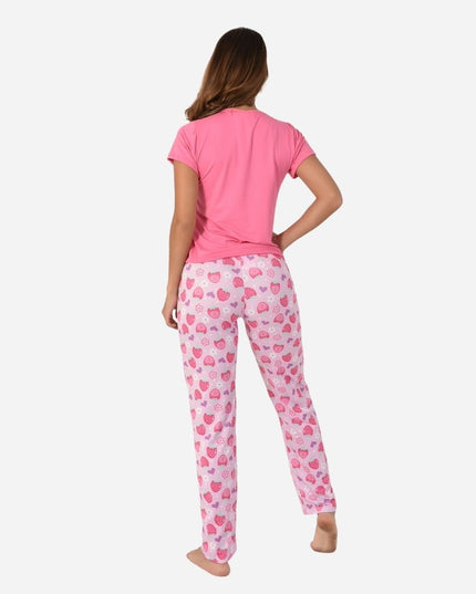 Pijama De Dama Blusa + Pantalon Ref. 51401-038