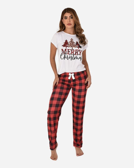 Pijama De Dama Camiseta + Pantalon Ref. 51401-039