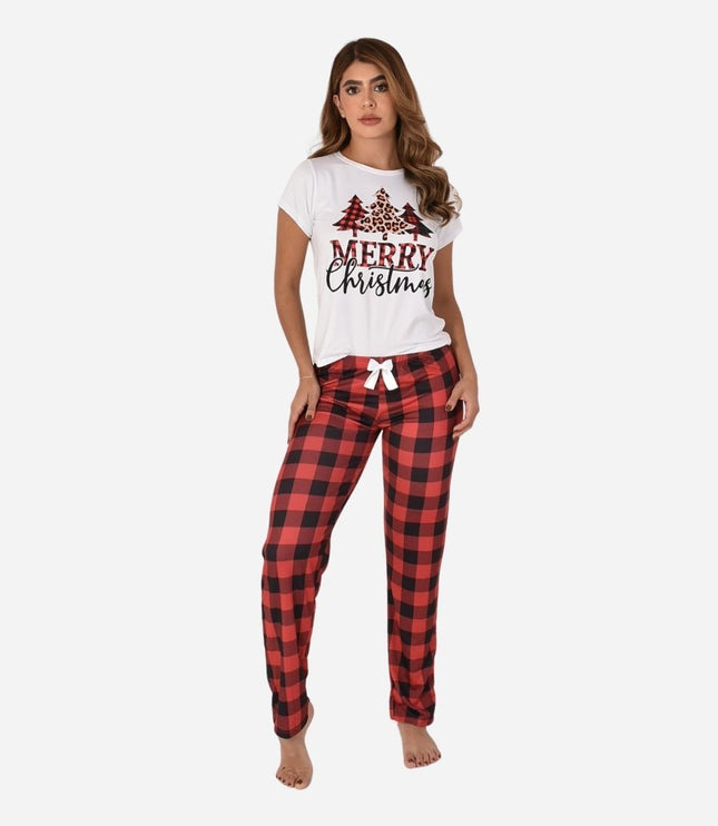 Pijama De Dama Camiseta + Pantalon Ref. 51401-039