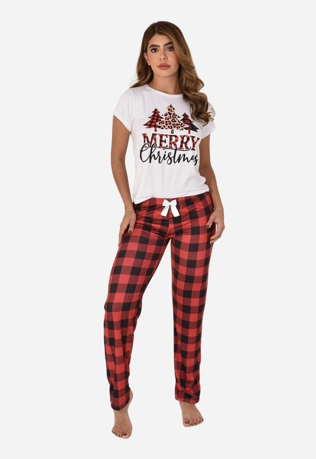 Pijama De Dama Camiseta + Pantalon Ref. 51401-039