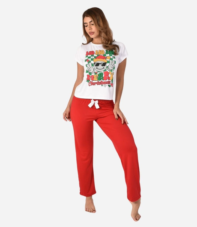 Pijama De Dama Camiseta + Pantalon Ref. 51401-042