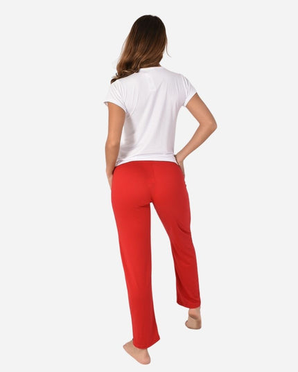 Pijama De Dama Camiseta + Pantalon Ref. 51401-042