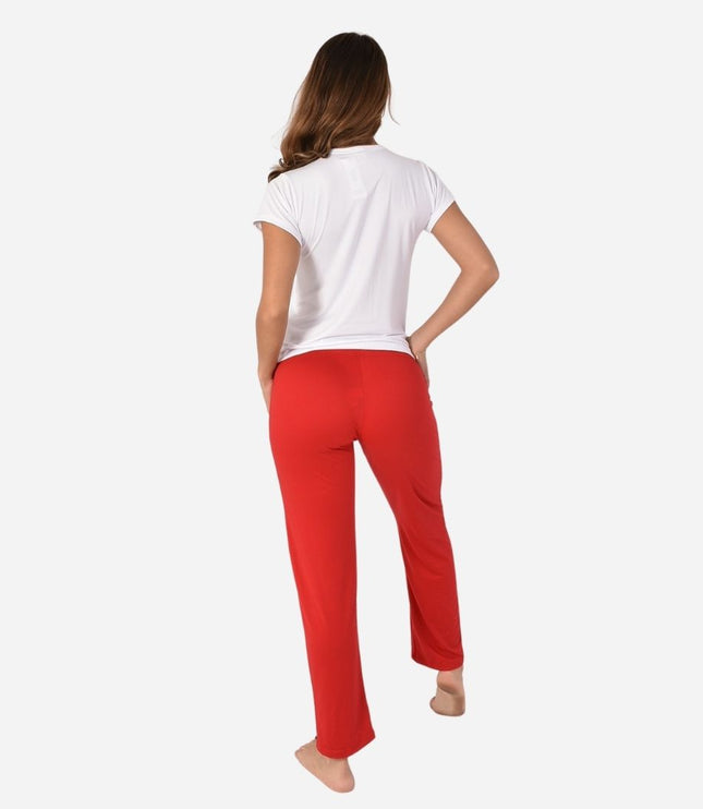 Pijama De Dama Camiseta + Pantalon Ref. 51401-042