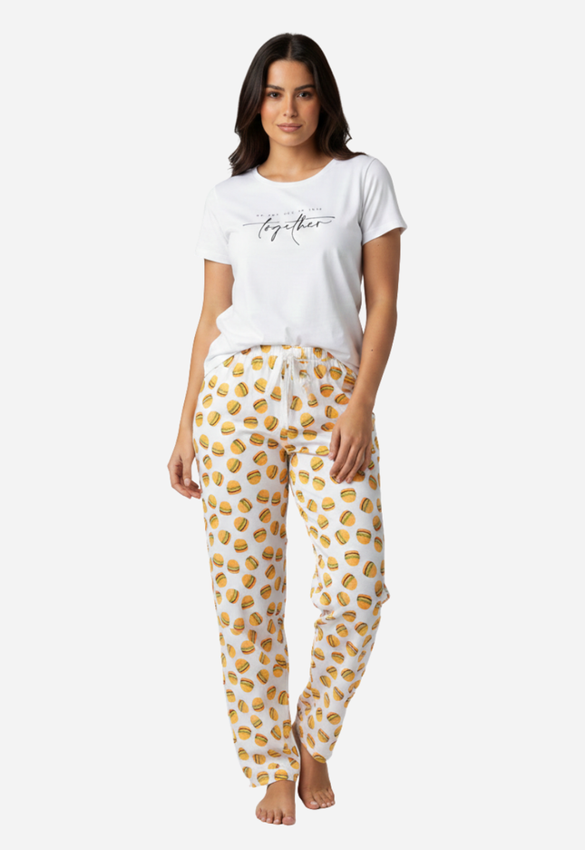 Pijama de Dama Blusa + Pantalon Ref. 51401-049