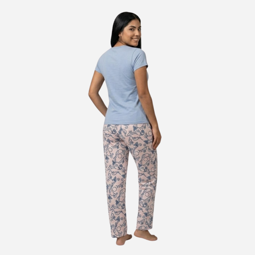 Pijama de Dama Blusa + Pantalón Ref. 51401-060