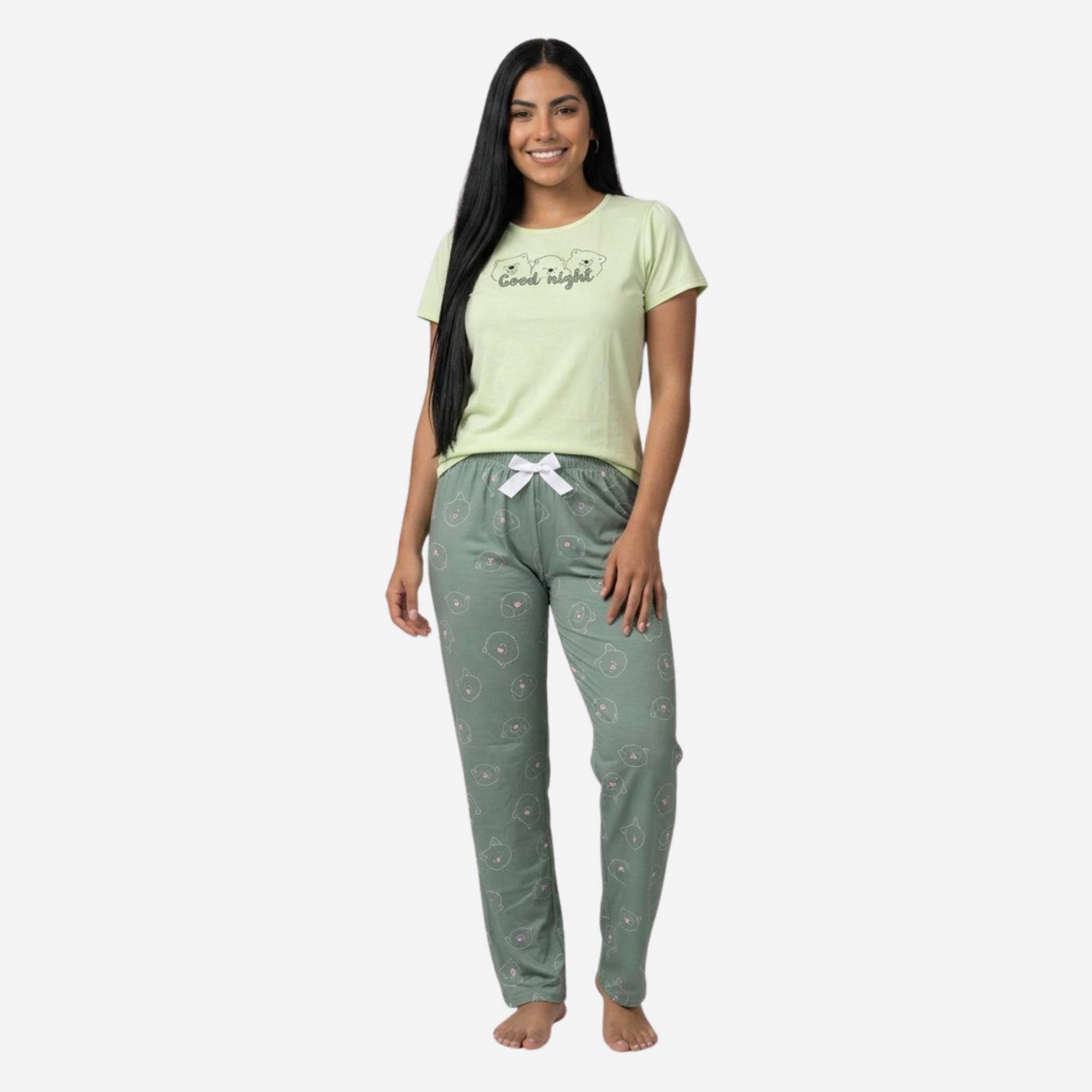 Pijama de Dama Blusa + Pantalón Ref. 51401-063
