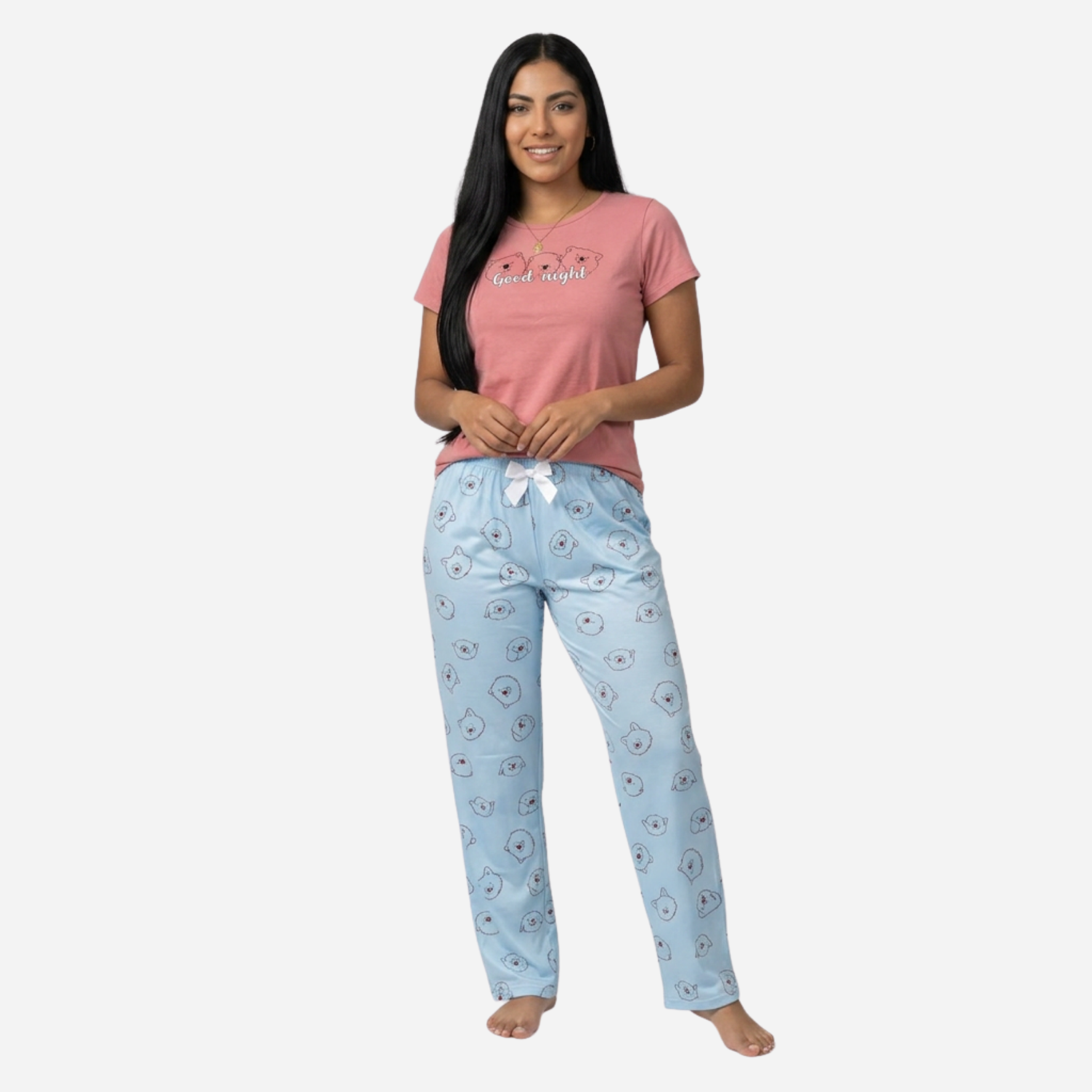 Pijama de Dama Blusa + Pantalón Ref. 51401-063