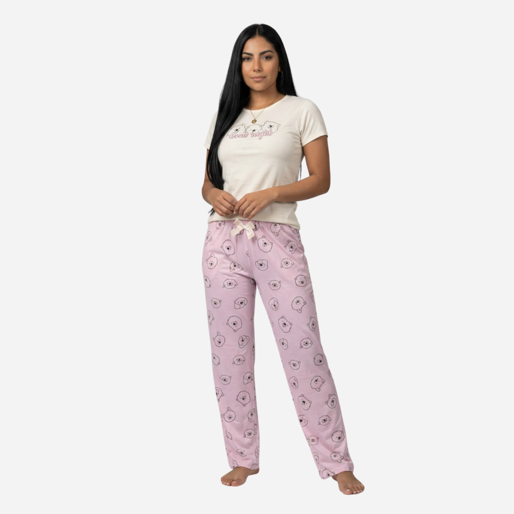 Pijama de Dama Blusa + Pantalón Ref. 51401-063