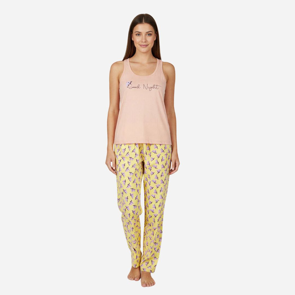 Pijama De Dama Blusa + Pantalon Ref. 51402-010