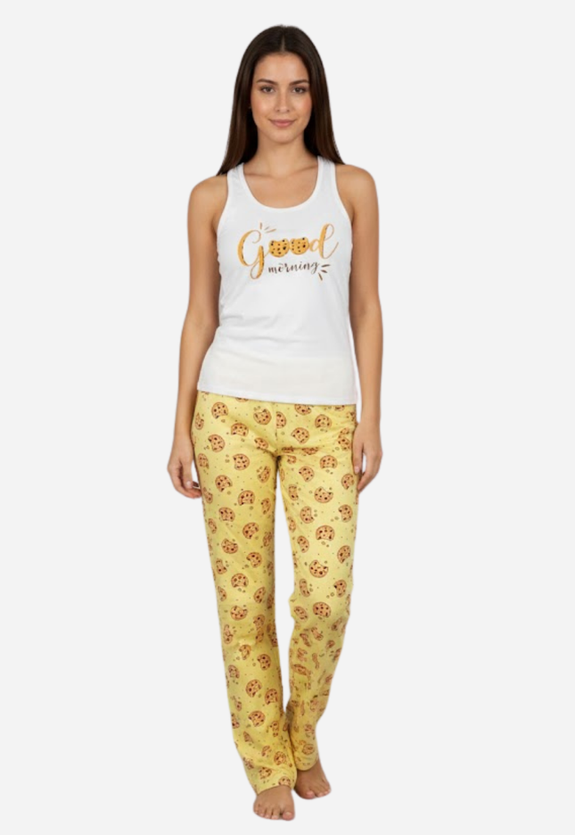 Pijama De Dama Blusa + Pantalon Ref. 51402-011