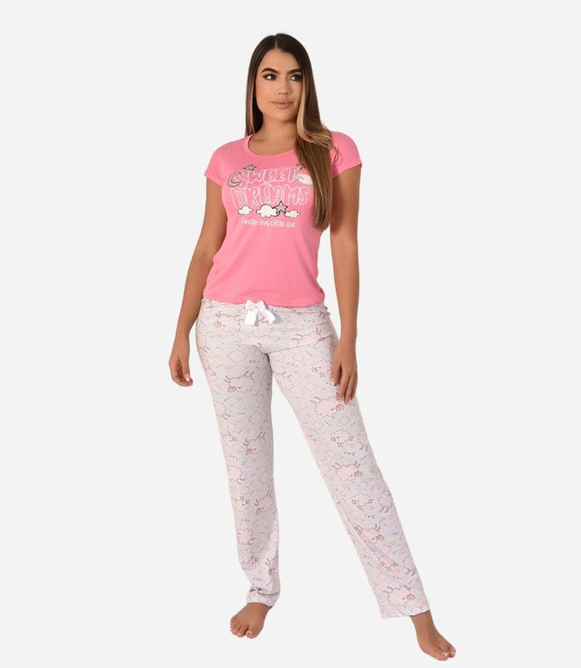 Pijama de Dama Blusa + pantalon Ref. 51403-001