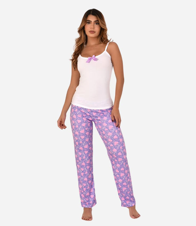 Pijama de Dama Blusa + Pantalón Ref. 51404-001