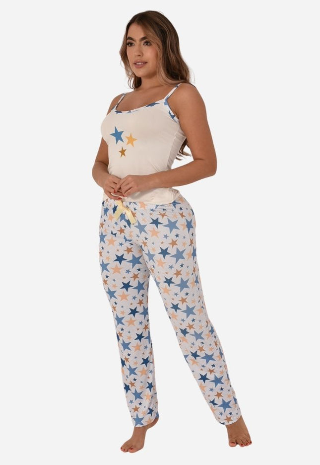 Pijama de Dama Blusa + Pantalon Ref. 51404-009