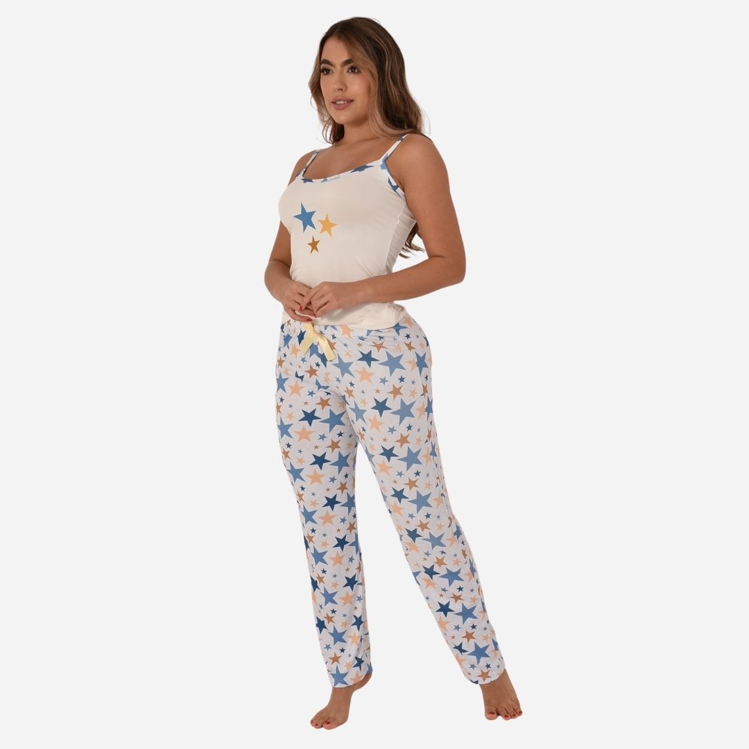 Pijama de Dama Blusa + Pantalon Ref. 51404-009