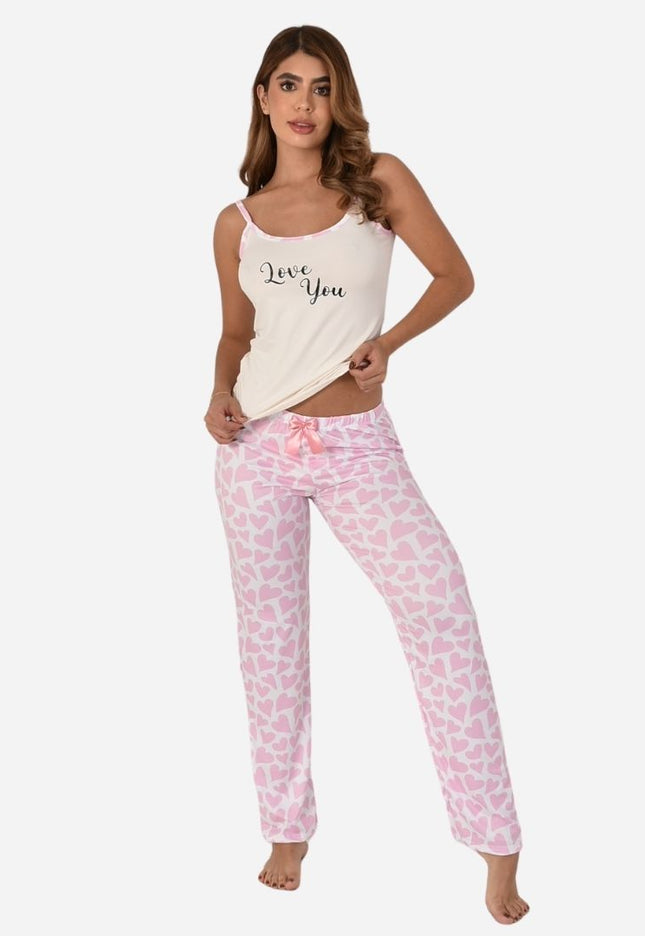 Pijama de Dama Blusa + Pantalon Ref. 51404-011