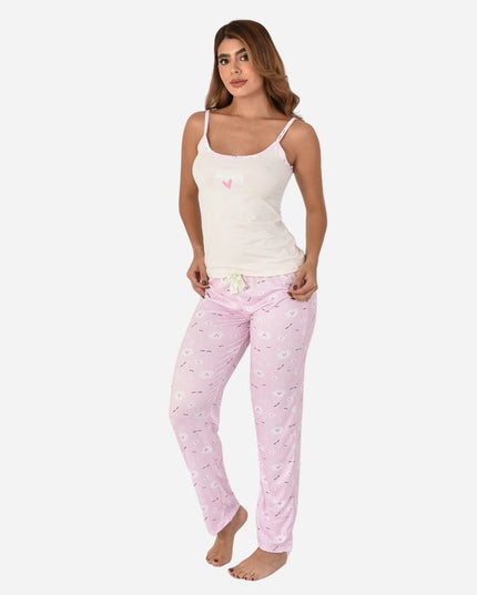 Pijama De Dama Blusa + Pantalon Ref. 51404-013