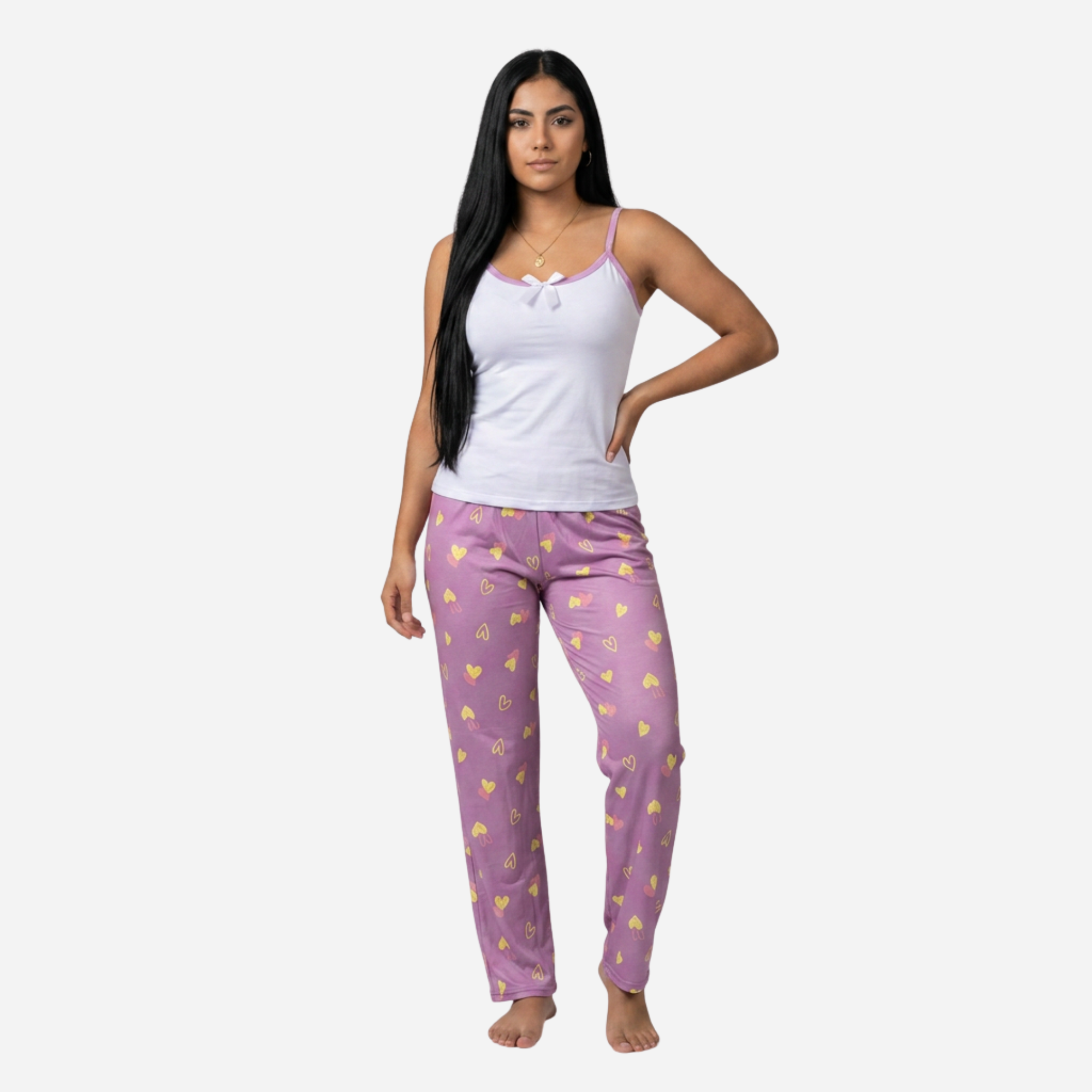 Pijama de Dama Blusa + Pantalon Ref. 51404-027