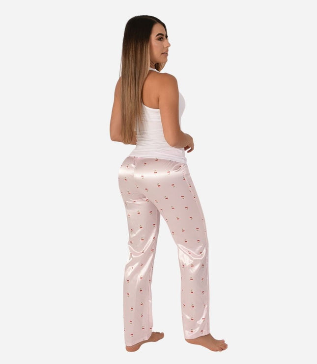 Pijama De Dama Satin Blusa + Pantalon Ref. 514081