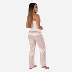 Pijama De Dama Satin Blusa + Pantalon Ref. 514081