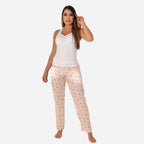 Pijama De Dama Satin Blusa + Pantalon Ref. 514081