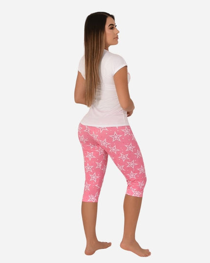 Pijama de Dama Blusa + Capri Ref. 51433-003