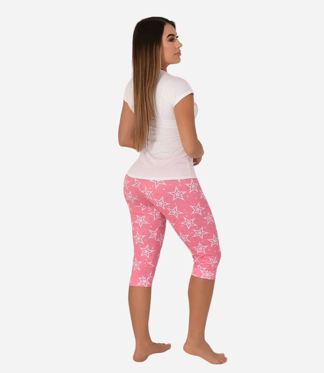 Pijama de Dama Blusa + Capri Ref. 51433-003