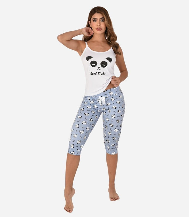 Pijama de Dama Blusa + Capri Ref. 51434-005
