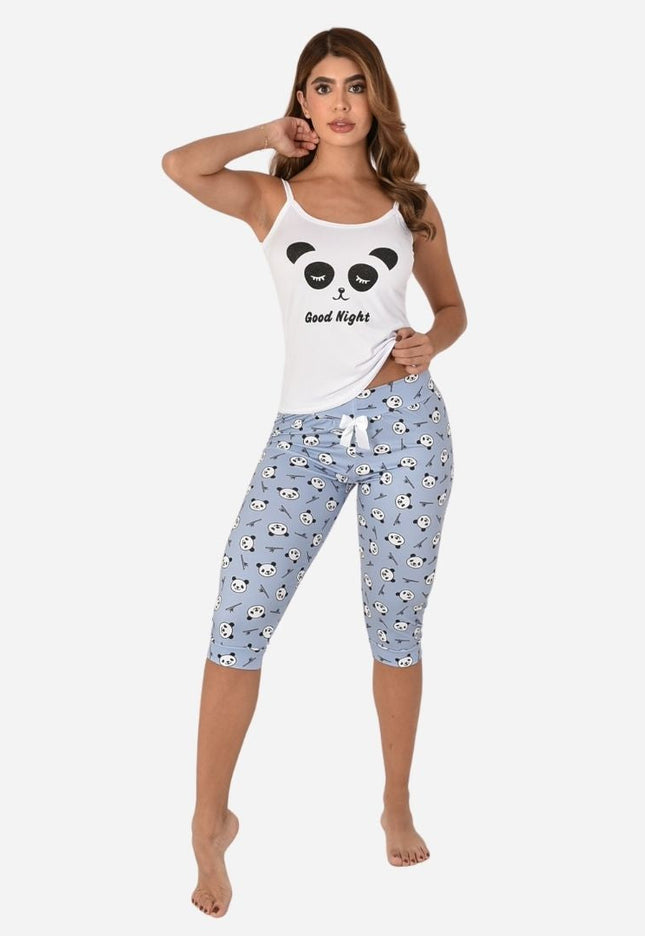 Pijama de Dama Blusa + Capri Ref. 51434-005