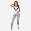 Pijama de Dama Blusa + Capri Ref. 51434-005