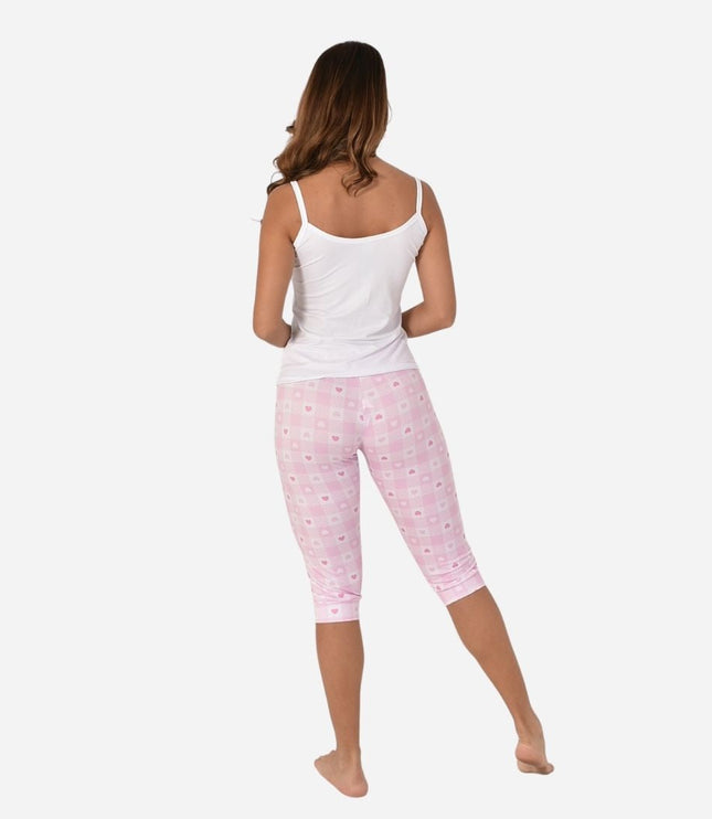 Pijama de Dama Blusa + Capri Ref. 51434-007