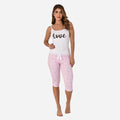 Pijama de Dama Blusa + Capri Ref. 51434-007