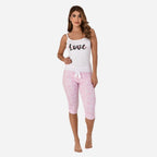 Pijama de Dama Blusa + Capri Ref. 51434-007