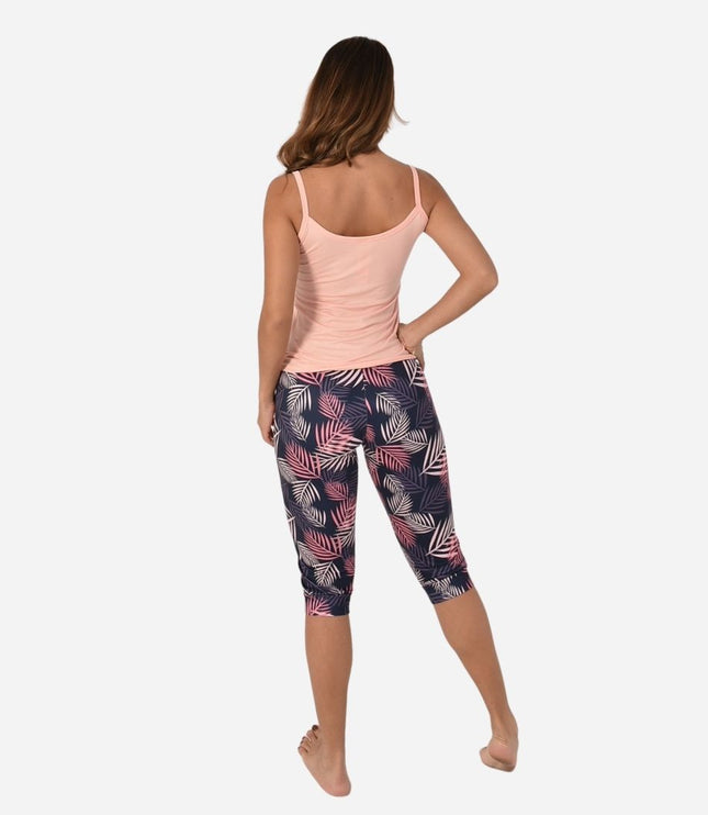 Pijama de Dama Blusa + Capri Ref. 51434-011