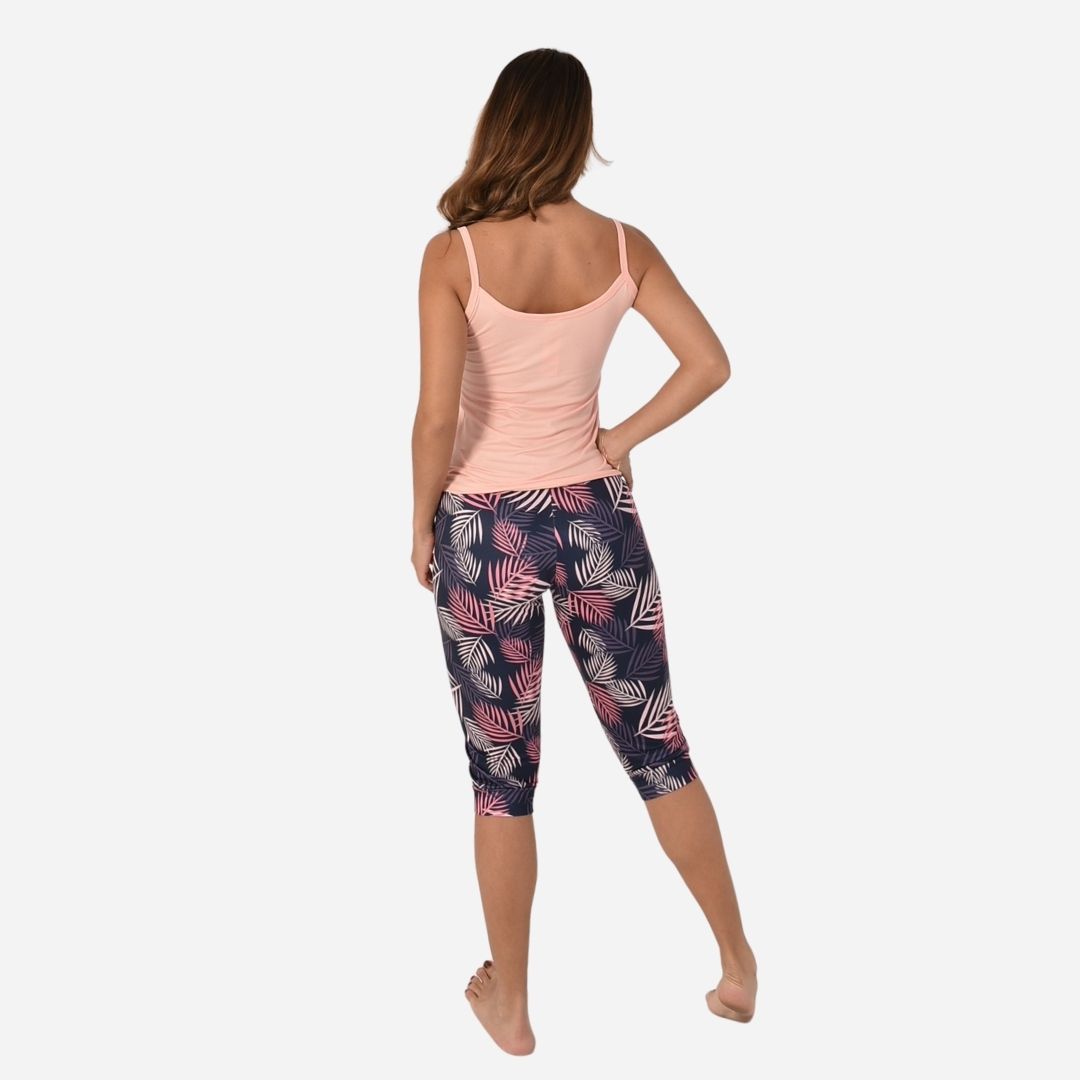 Pijama de Dama Blusa + Capri Ref. 51434-011