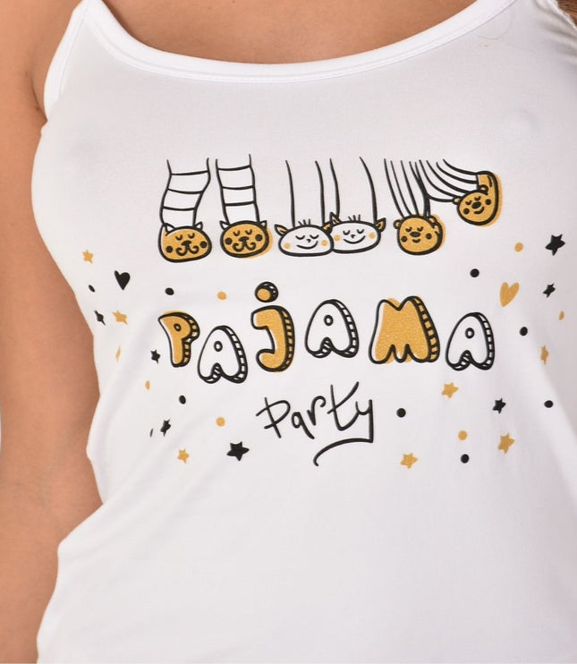 Pijama de Dama Blusa + Capri Ref. 51434-012