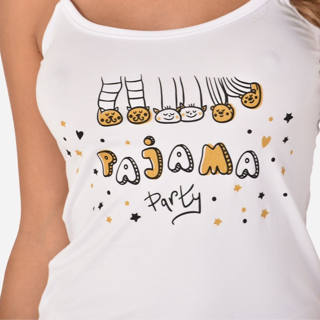 Pijama de Dama Blusa + Capri Ref. 51434-012