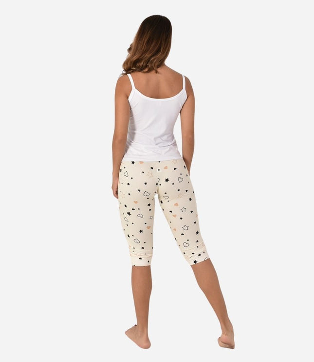 Pijama de Dama Blusa + Capri Ref. 51434-012