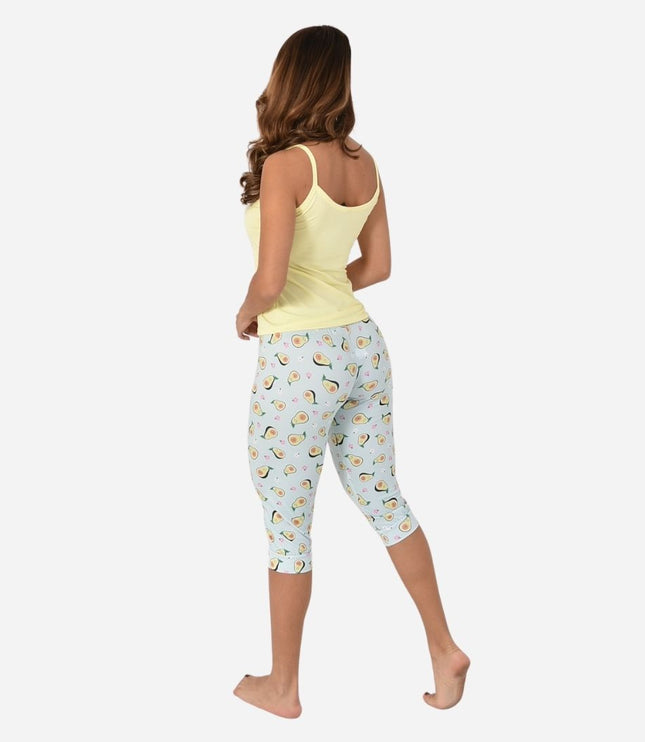 Pijama de Dama Blusa + Capri Ref. 51434-013