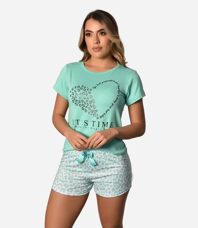 Pijama Blusa + Short Ref. 51451-039