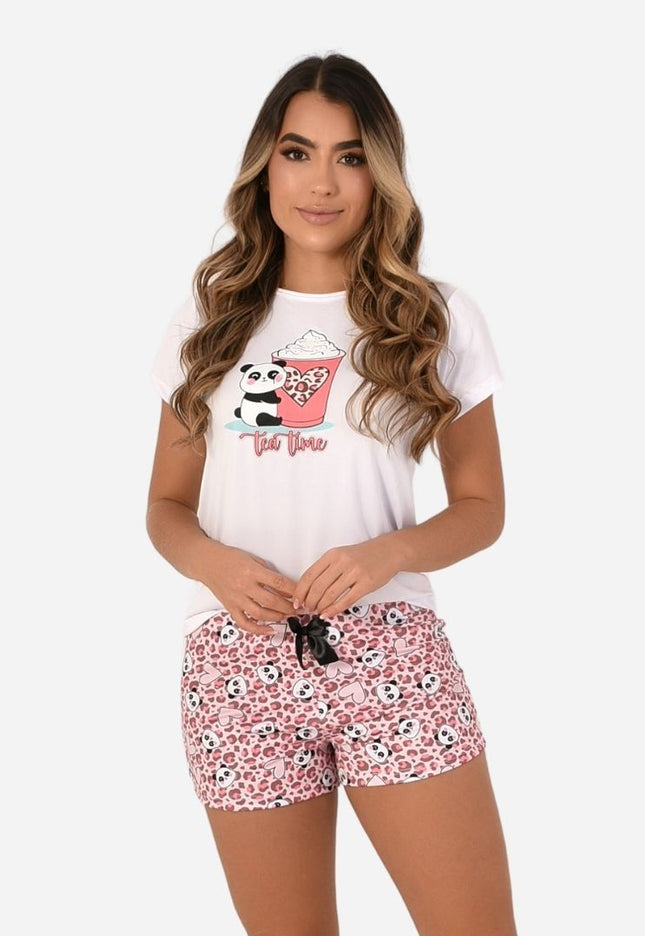 Pijama de Dama Blusa + Short Ref. 51451-057