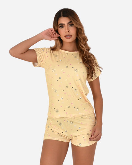 Pijama de Dama Blusa + Short Ref. 51451-059