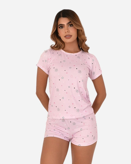 Pijama de Dama Blusa + Short Ref. 51451-059