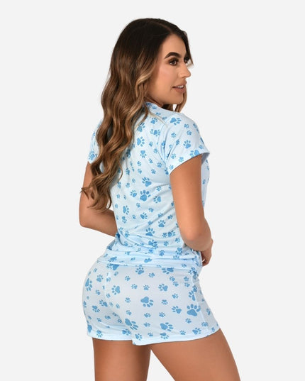 Pijama de Dama Blusa + Short Ref. 51451-061