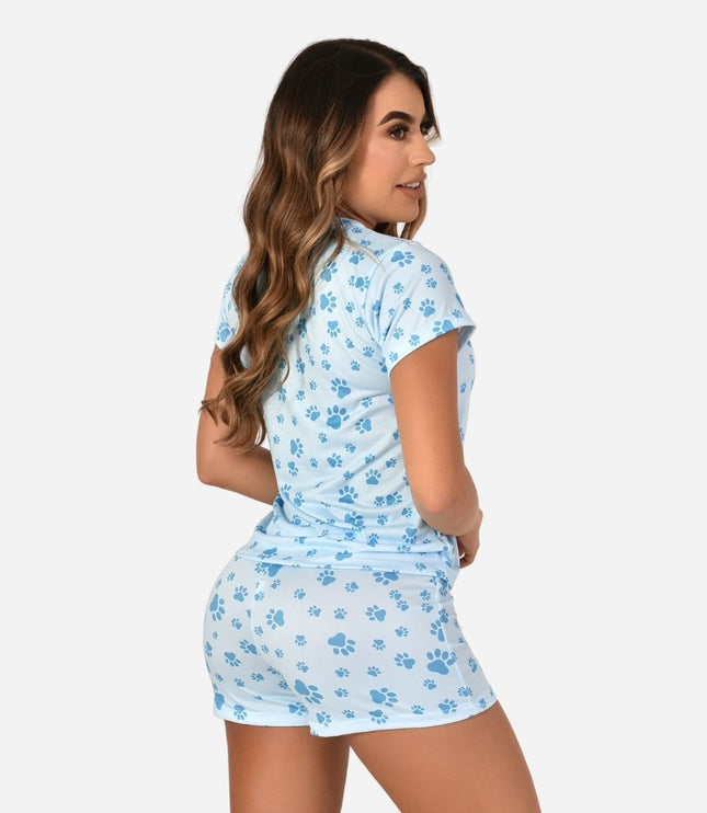 Pijama de Dama Blusa + Short Ref. 51451-061