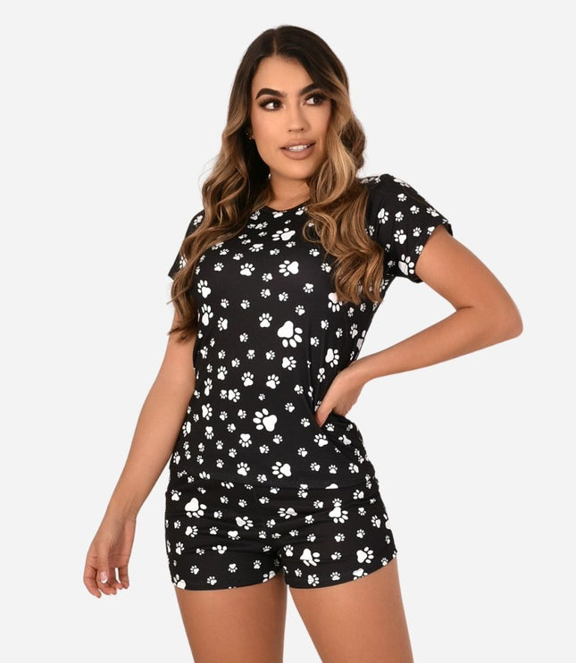 Pijama de Dama Blusa + Short Ref. 51451-061