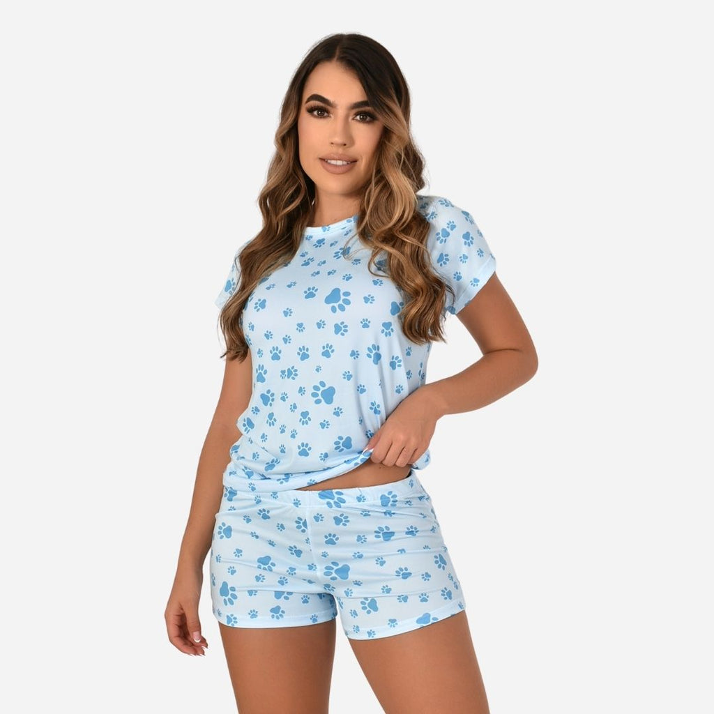 Pijama de Dama Blusa + Short Ref. 51451-061