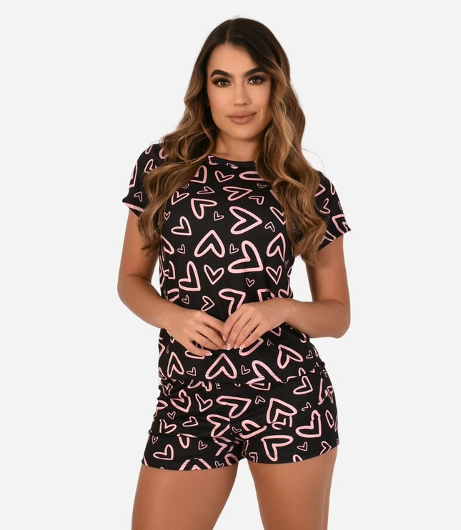 Pijama de Dama Blusa + Short Ref. 51451-063
